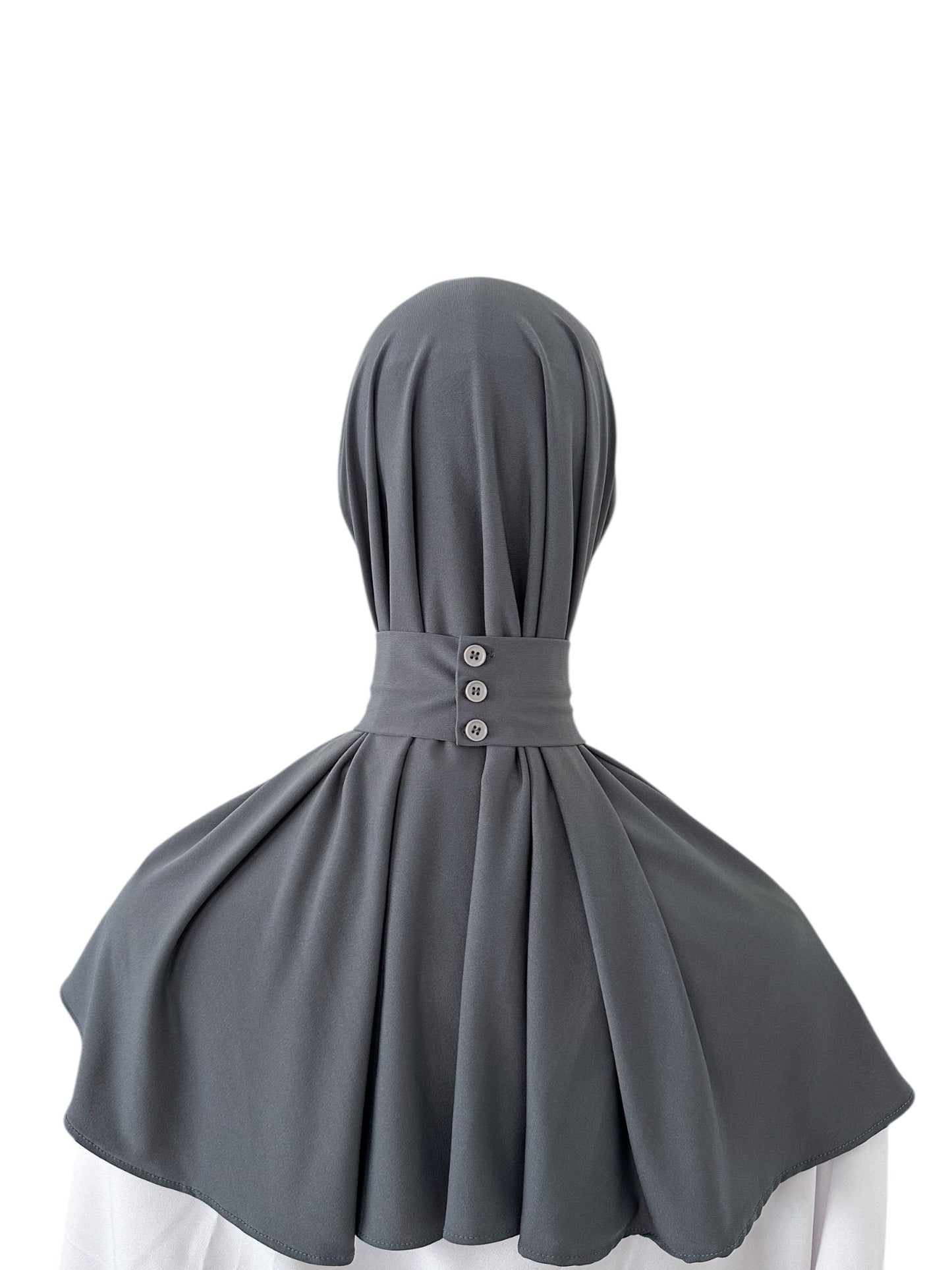 Hijab instant â Gris graphite