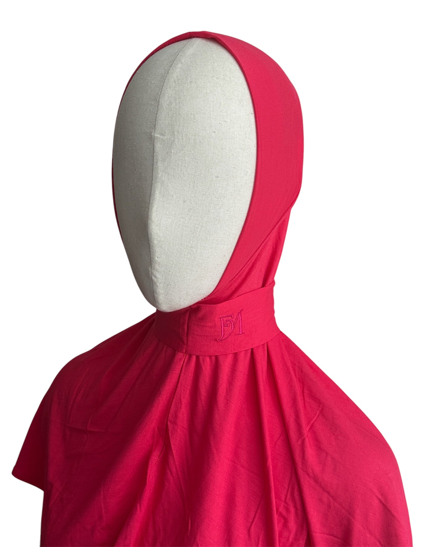 Instant Hijab Bamboo - Pink Dream