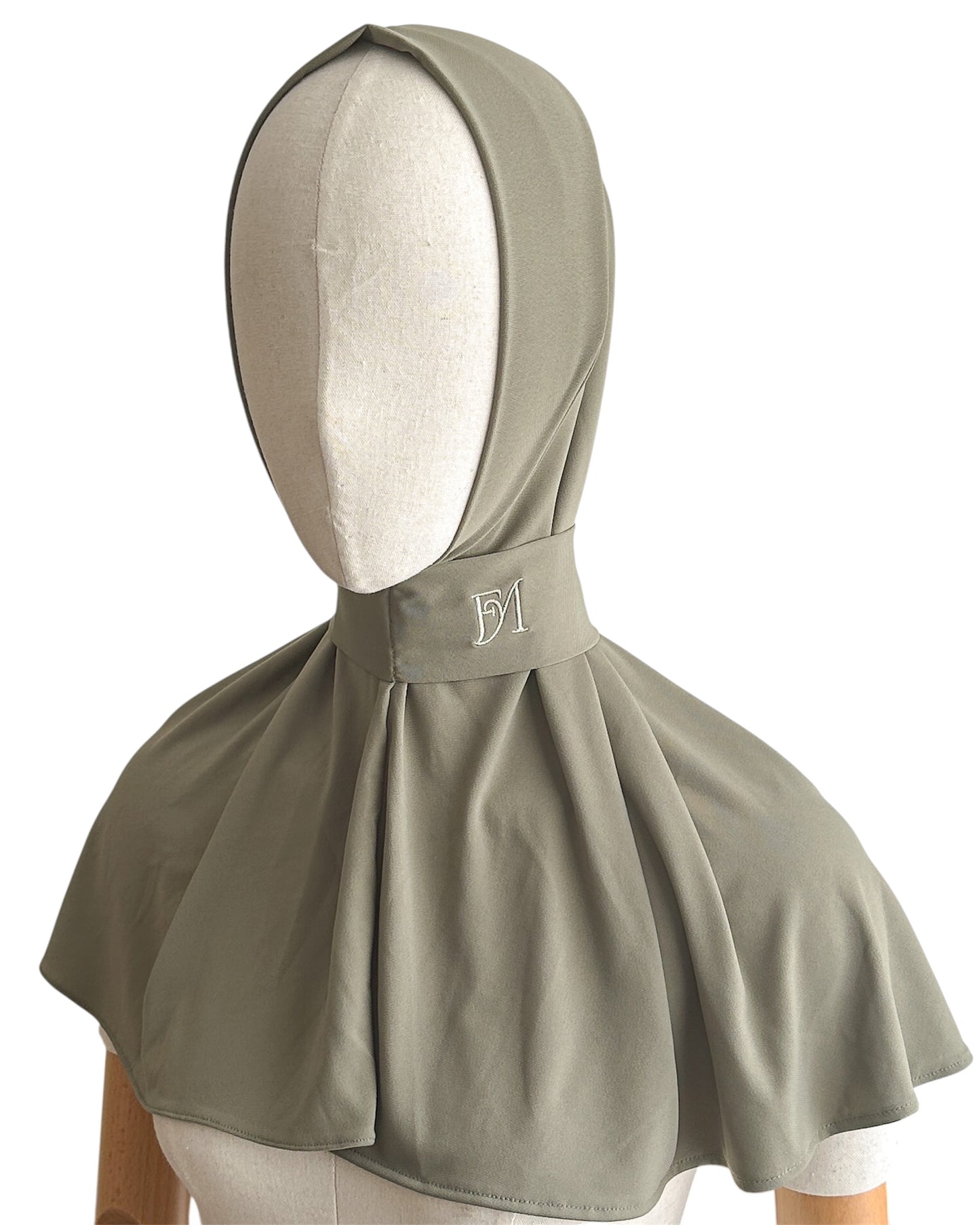 Instant Hijab - Olijfgroen
