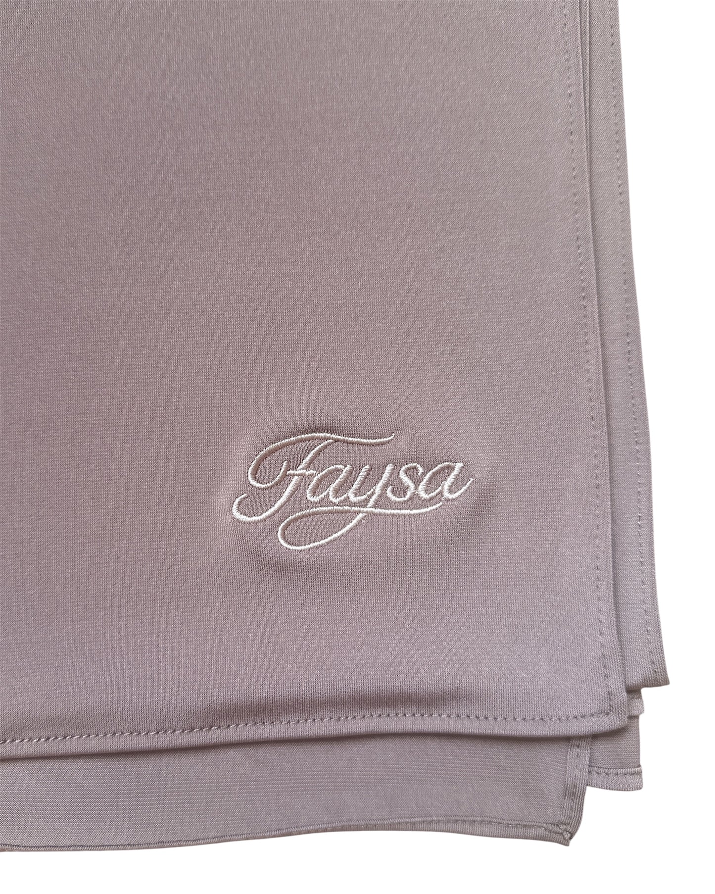 Premium Jersey Sjaal - Ash Brown