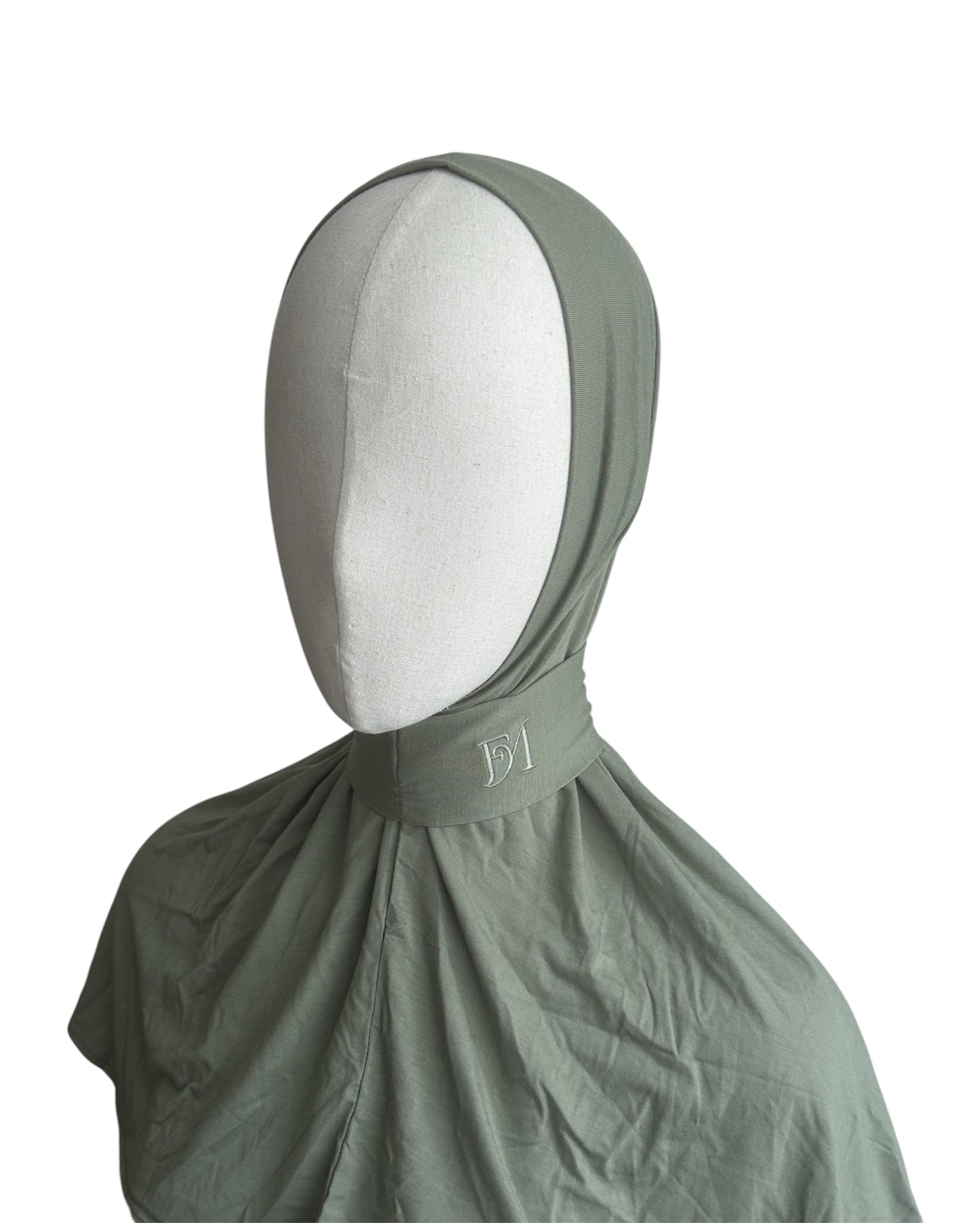 Instant Hijab BAMBOO - Saliegroen