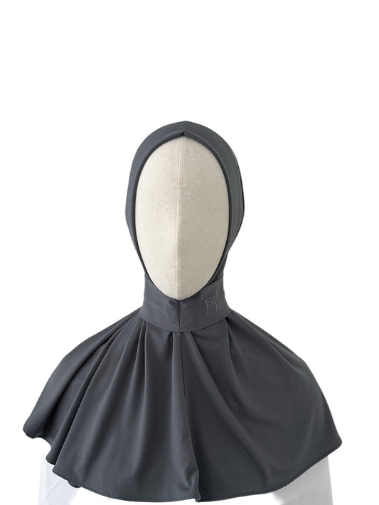Hijab instant – Gris graphite