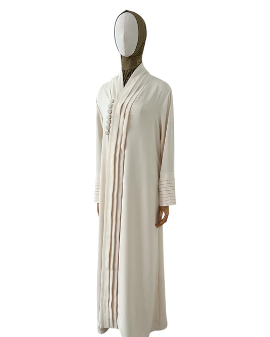 Abaya Layan - Soft Creme